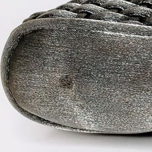 Tiannl Bags Tianni Woven Crossbody Purse Metallic Gray Poshmark